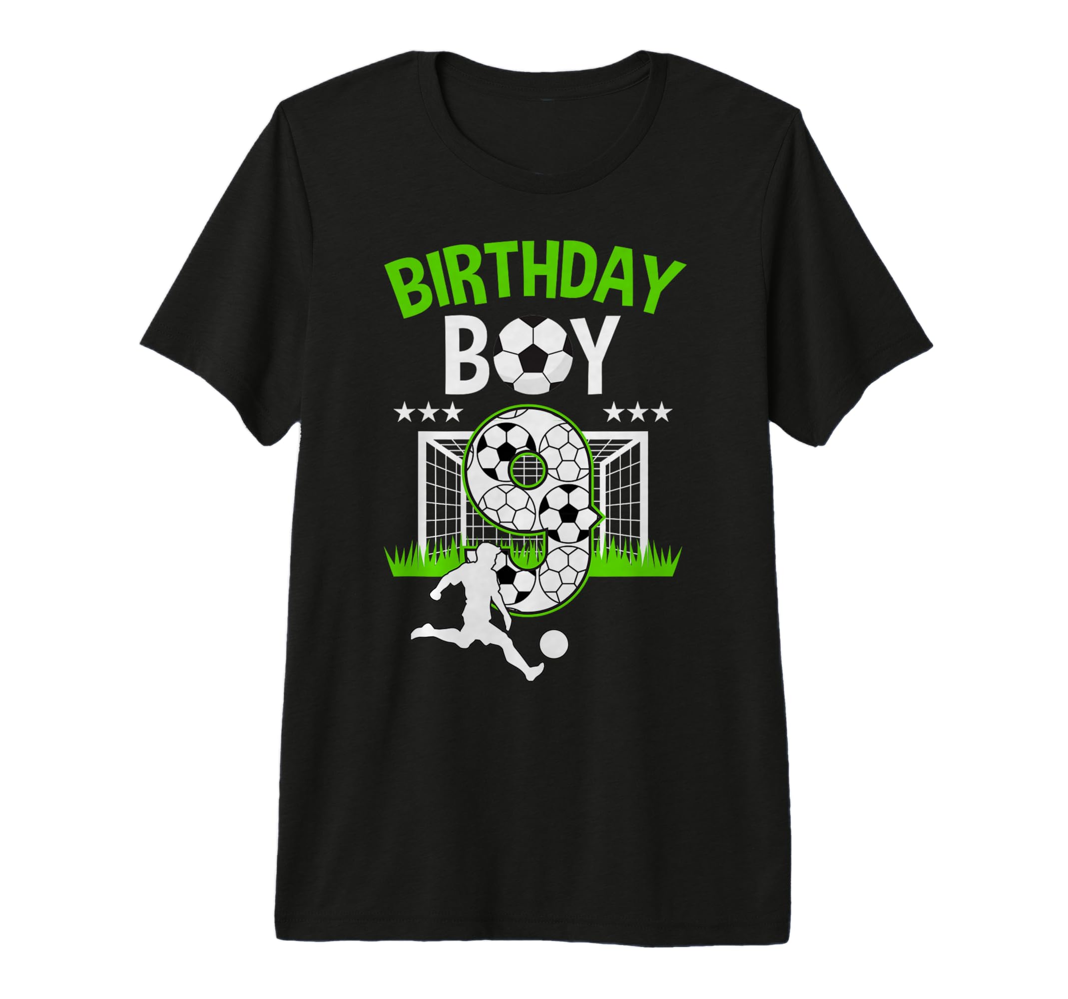 Birthday Soccer 9 Year Old Who Loves T-Shirt - Streetwear Style for Adults
