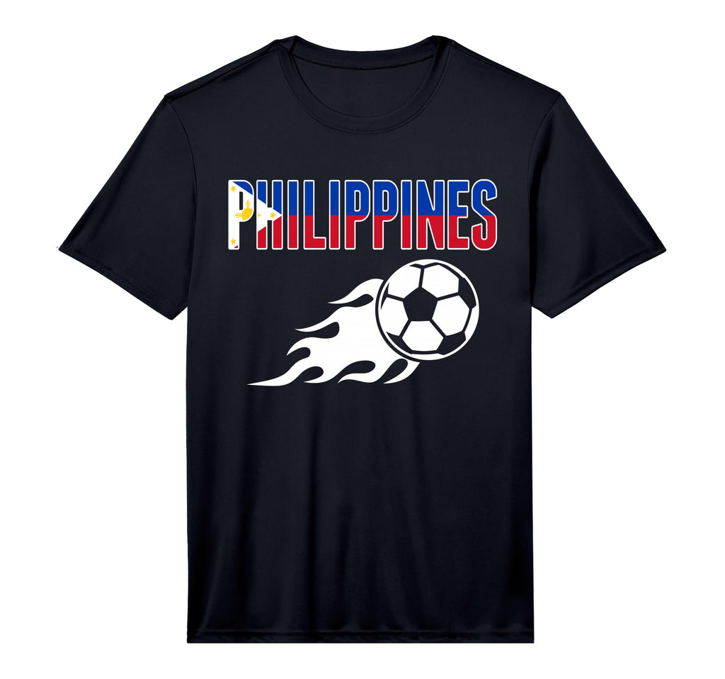 Philippines Soccer Fan Jersey T-Shirt - Minimalist Print for Adults