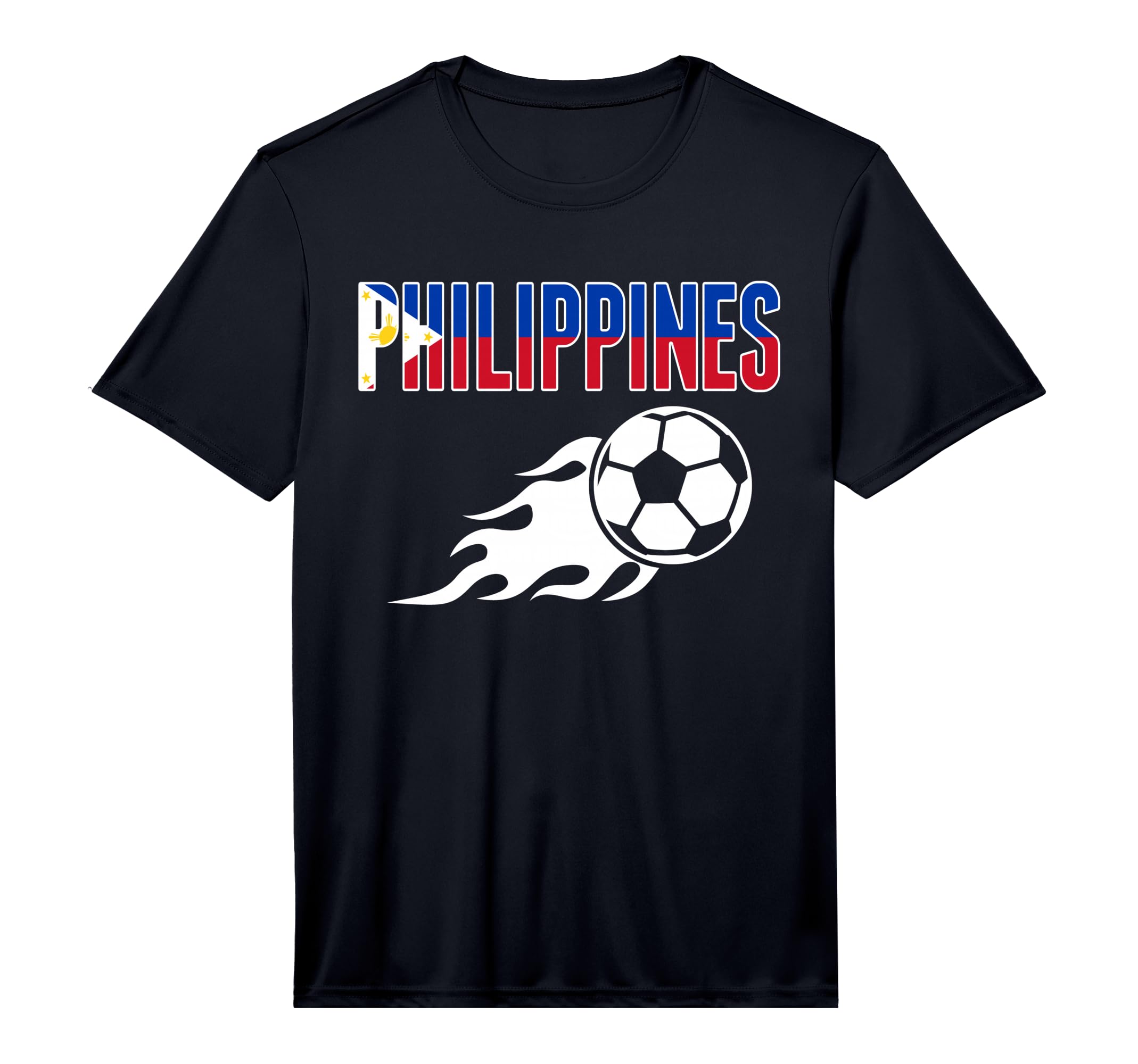 Philippines Soccer Fan Jersey T-Shirt - Minimalist Print for Adults