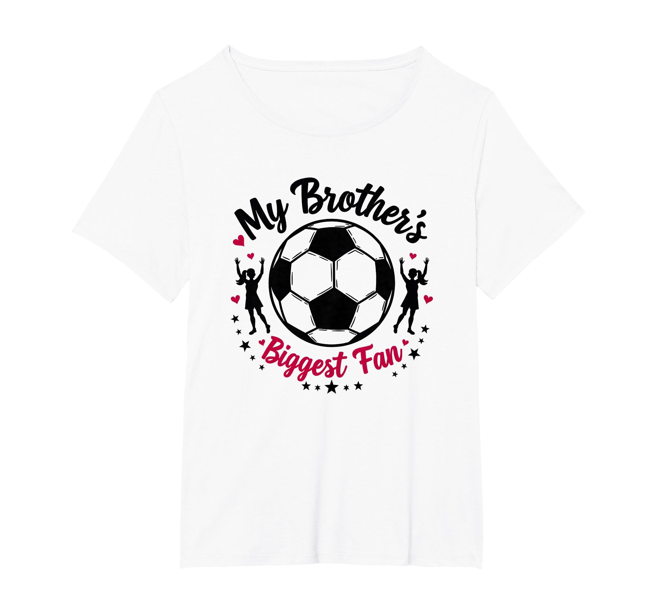 Soccer Sister My Brothers Biggest Fan T-Shirt - Trendy Graphic Men Women