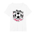 Soccer Sister My Brothers Biggest Fan T-Shirt - Custom Art Print Men Women