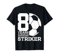 Soccer 8 Years Awesome Soccer Striker T-Shirt - Unique Graphic for Adults