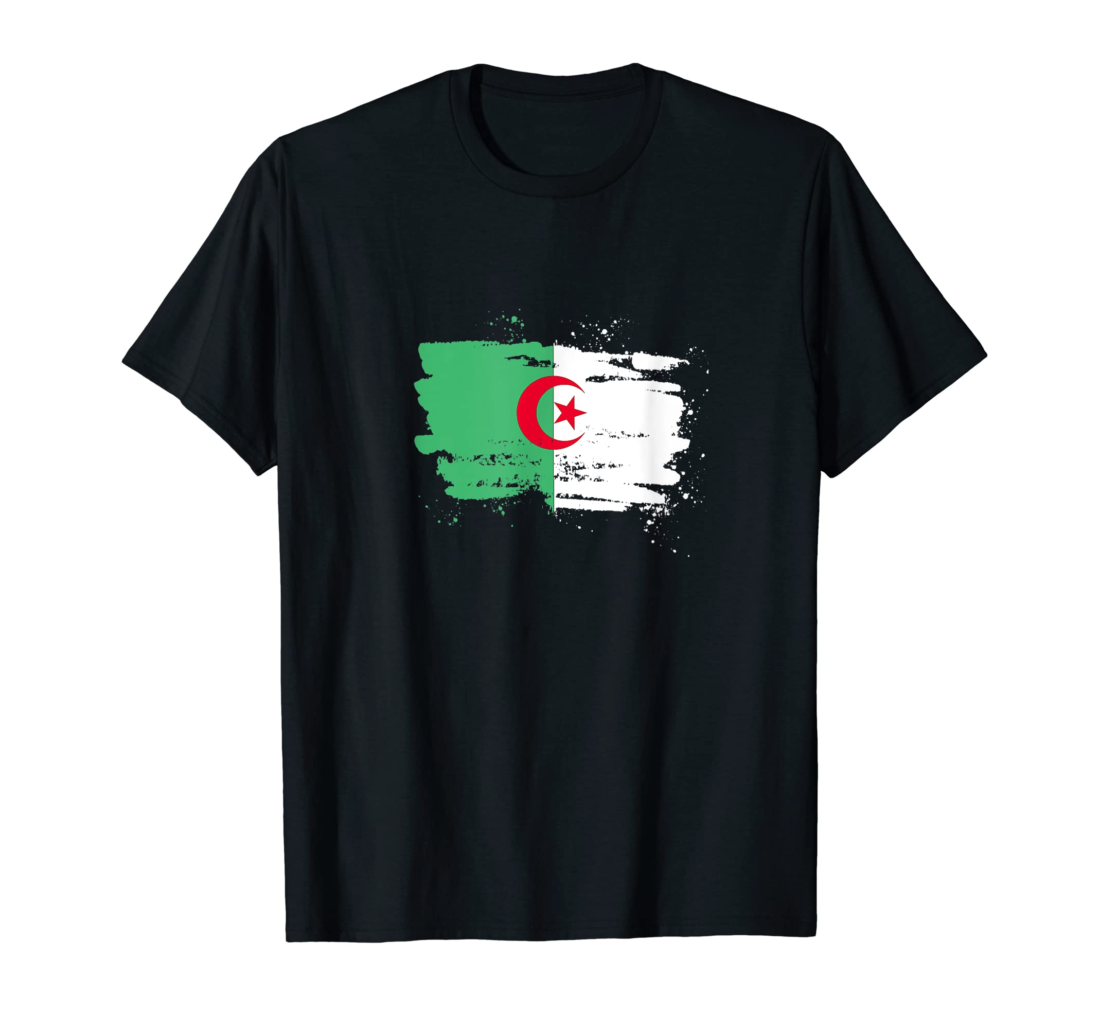 Algeria 2021 Algerian Flag Football T-Shirt - Trendy Graphic Men Women