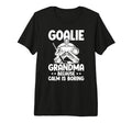 Funny Hockey Goalie Grandma Ice Hockey T-Shirt - Streetwear Style Unisex
