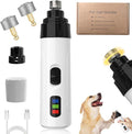 Silent Groom Pro Nail Grinder, 2025 New Electric Dog Nail Trimmer, Pet Nail Grinder for Dogs Cats, Rechargeable Dog Nail Clippers, Pet Paws Grooming & Smoothing Tool