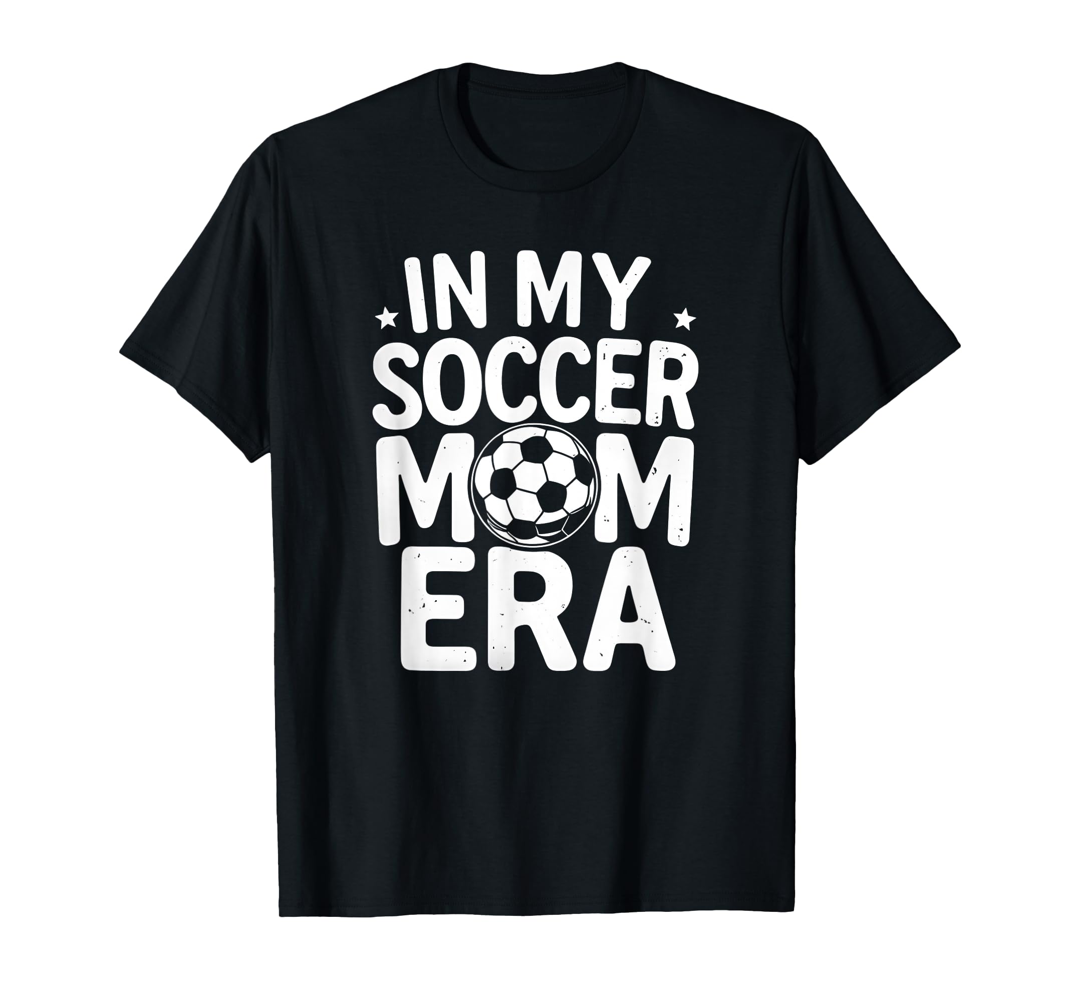 My Soccer Mom Era Funny Soccer Mom Mothers T-Shirt - Graphic Print Unisex