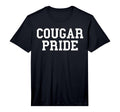 Cougar Pride Sports Fan School T-Shirt - Aesthetic Graphic Men Women