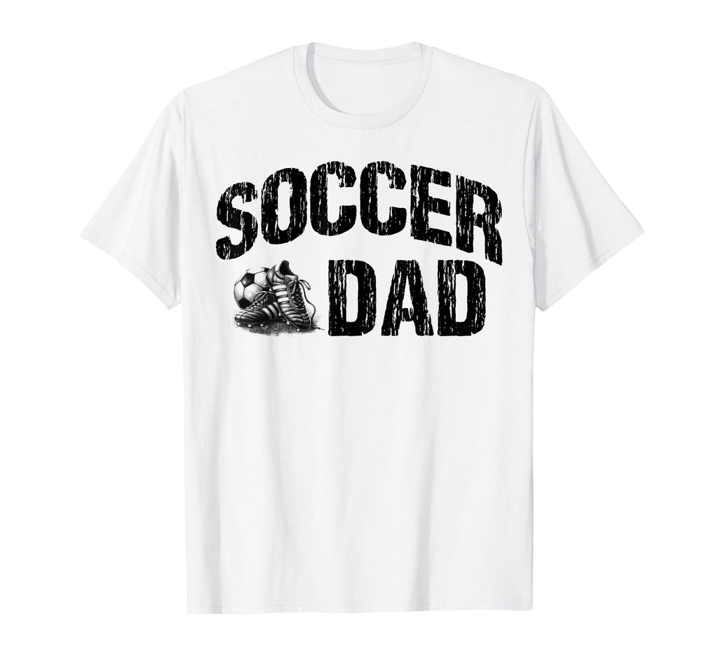 Soccer Dad Funny Dad Soccer T-Shirt - Graphic Print for Adults