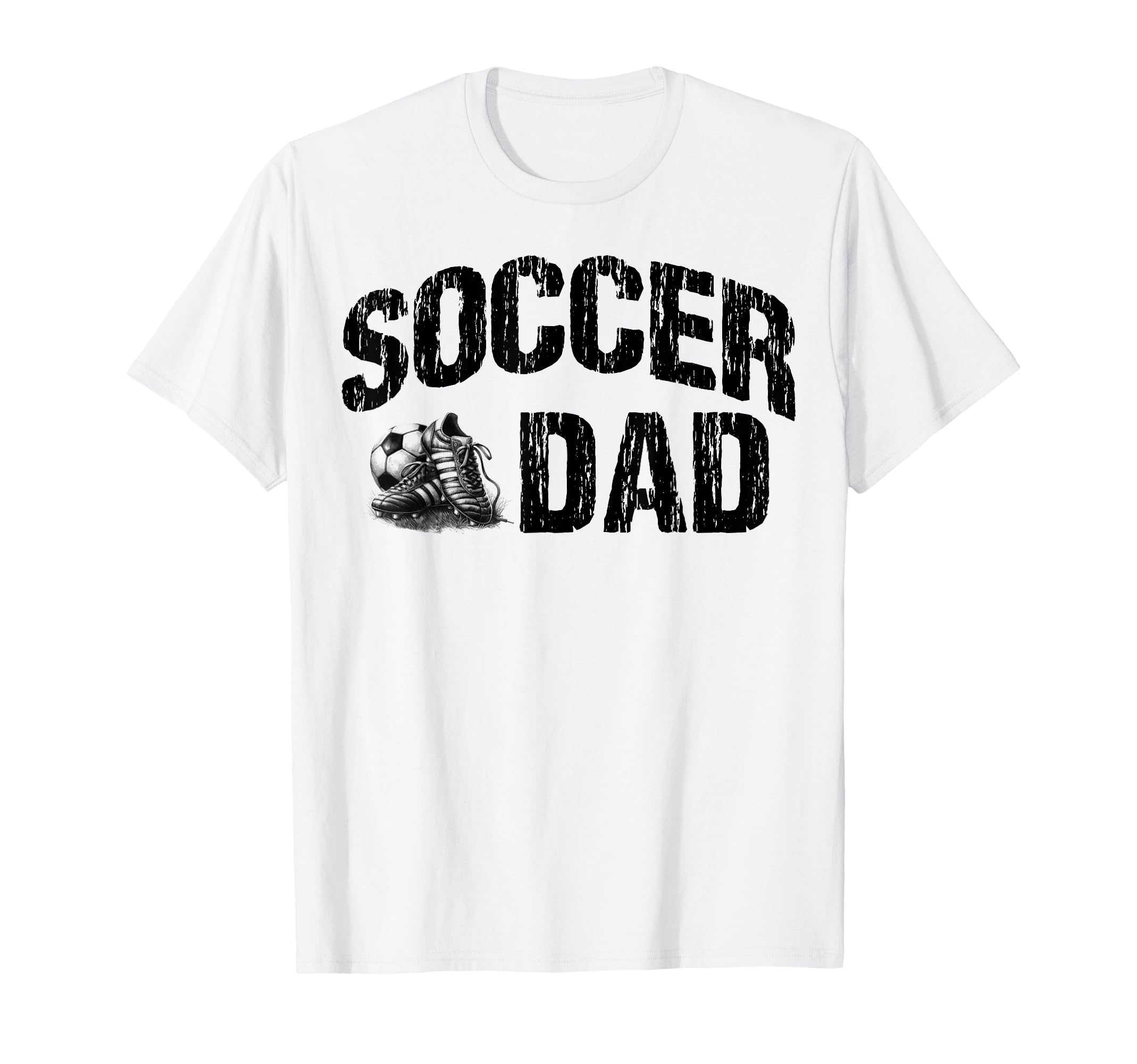 Soccer Dad Funny Dad Soccer T-Shirt - Graphic Print for Adults