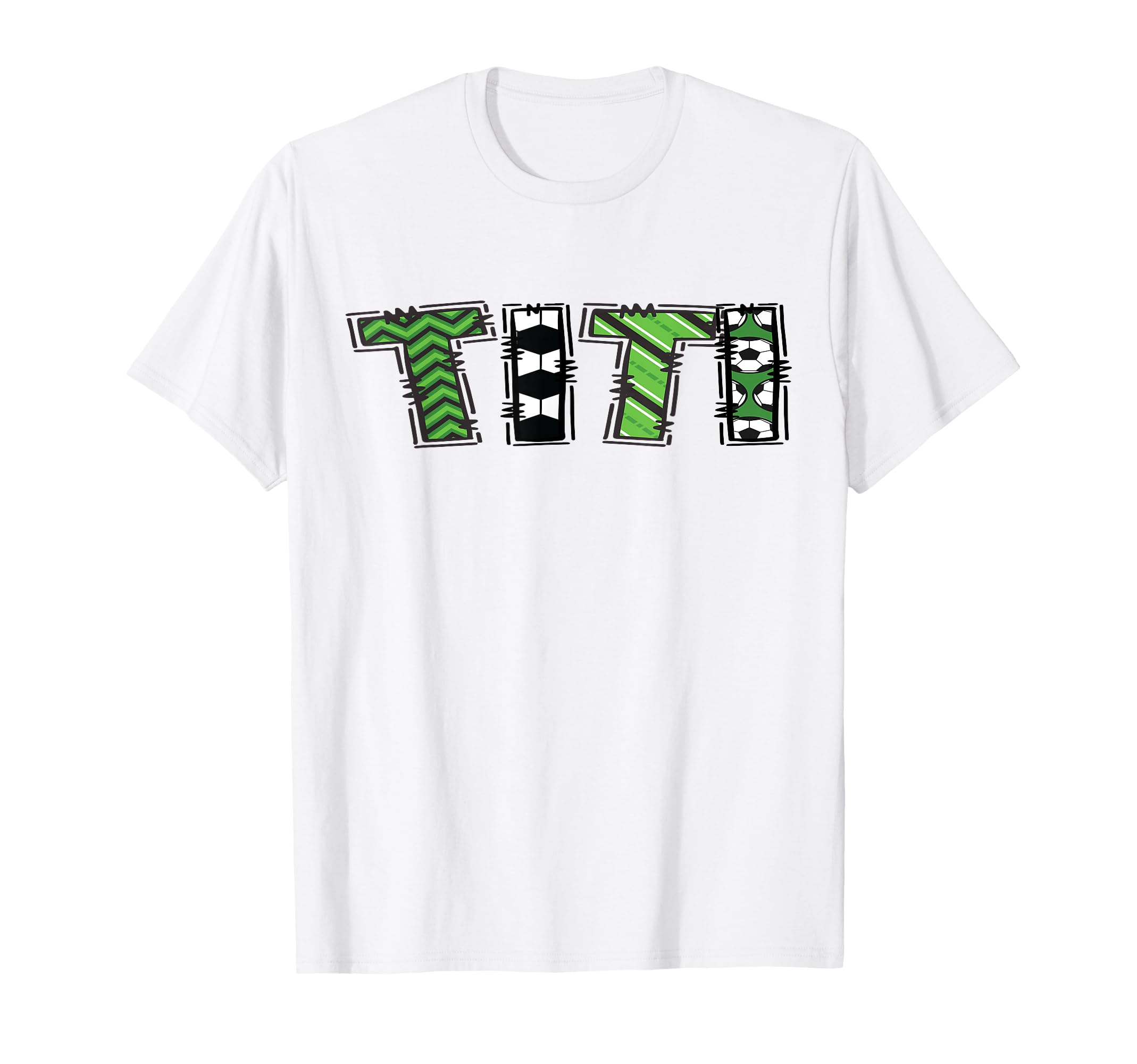 Soccer Titi Birthday Soccer Player Bday T-Shirt - Streetwear Style Unisex