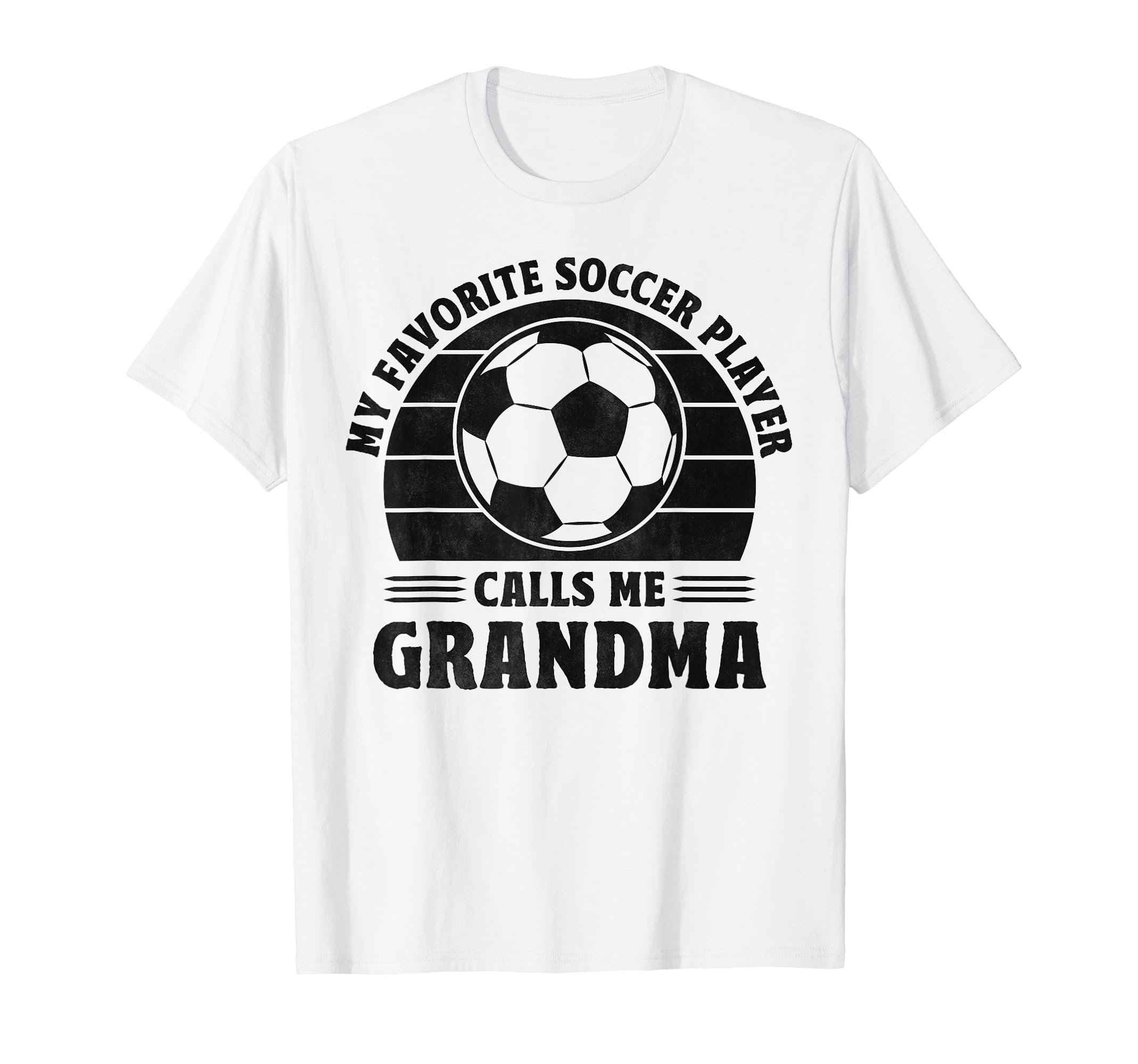 My Favorite Player Calls Me Grandma T-Shirt - Minimalist Print for Adults