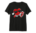 Valentines Day Six Seven Soccer 6 7 T-Shirt - Graphic Print for Adults