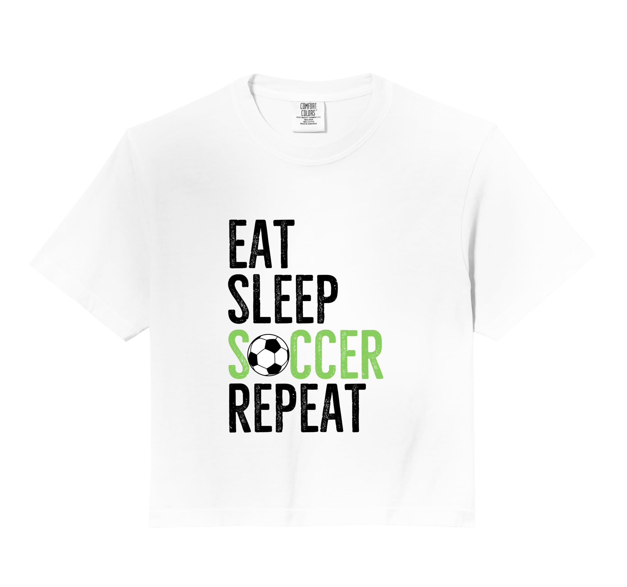 Eat Sleep Soccer Repeat Sport Player Hoodie - Fun Novelty Design Men Women