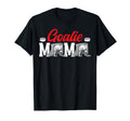 Ice Hockey Goalie Mama Ice Hockey T-Shirt - Minimalist Print for Adults