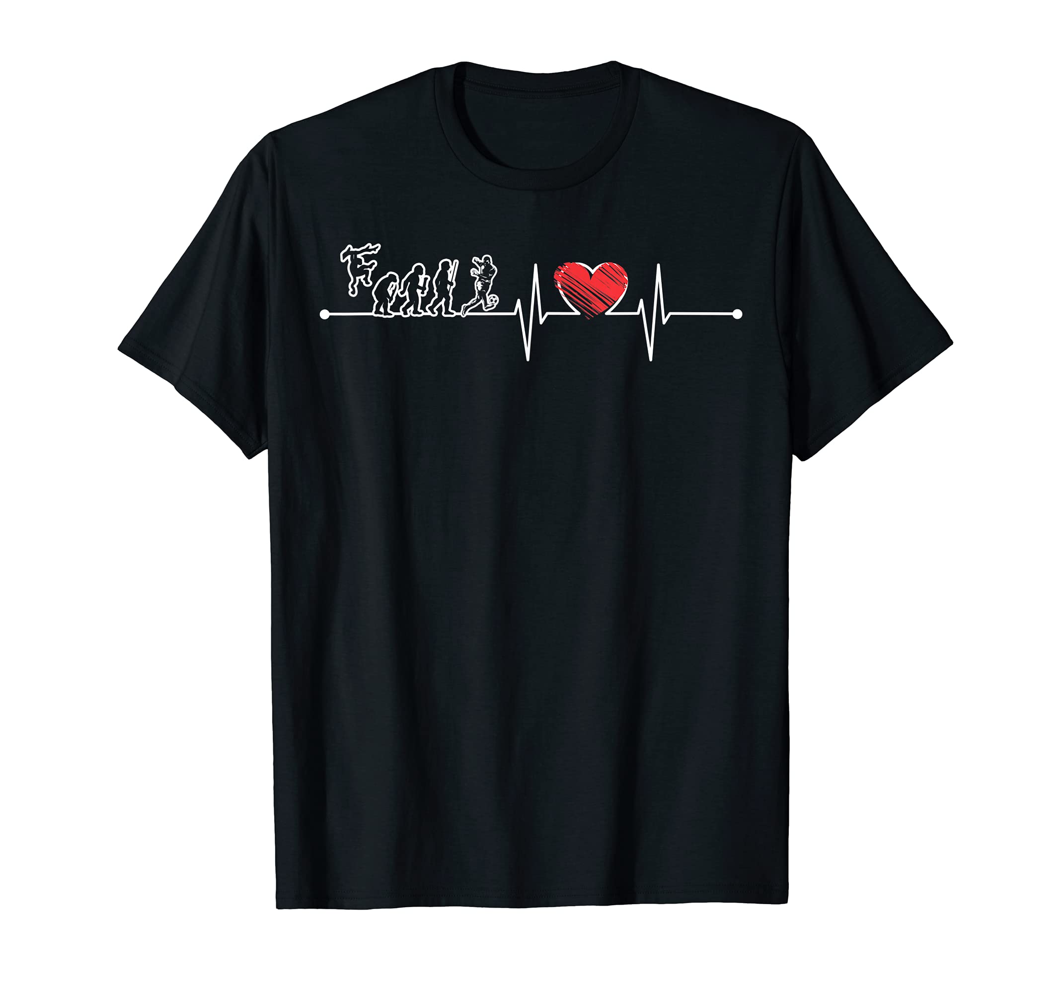 Evolution Soccer Player Football T-Shirt - Aesthetic Graphic for Adults