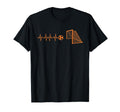 Funny Soccer Heartbeat Ecg Football T-Shirt - Unique Graphic Men Women