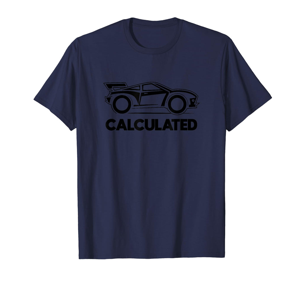 Rocket Soccer Rc Car Gamer Calculated T-Shirt - Unique Graphic Men Women