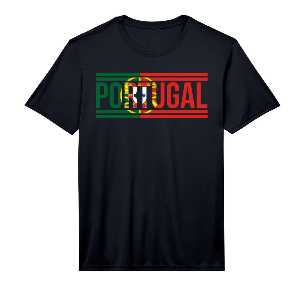 Portugal Portuguese Flag Sports T-Shirt - Aesthetic Graphic for Adults