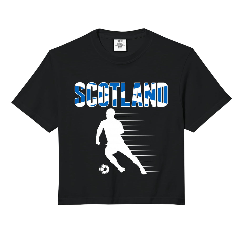 Scotland Soccer Lovers Jersey Support T-Shirt - Unique Graphic for Adults