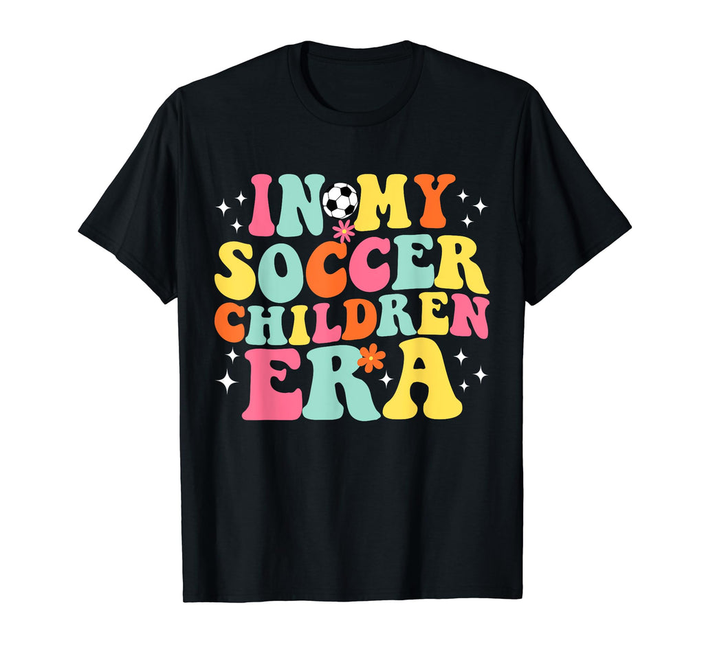 My Soccer Children Era Game Day Groovy T-Shirt - Minimalist Print Unisex