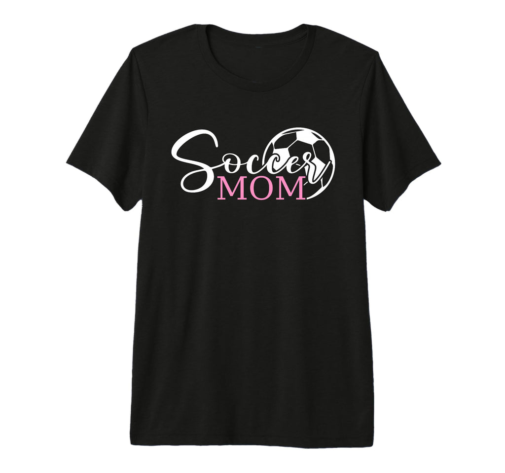 Soccer Mom Funny Football Soccer T-Shirt - Streetwear Style for Adults