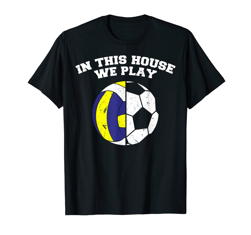 Ballers We Play Ball Mom Dad Soccer T-Shirt - Graphic Print for Adults