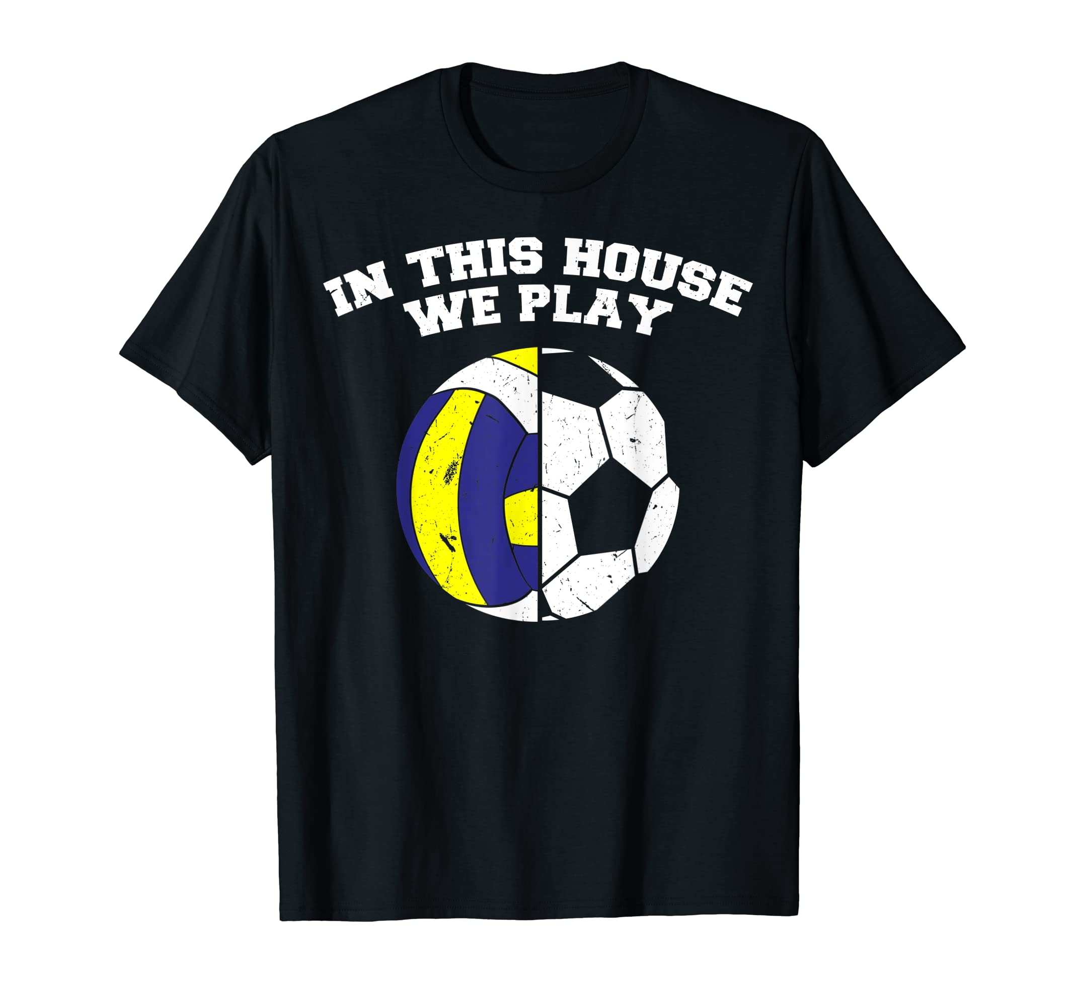 Ballers We Play Ball Mom Dad Soccer T-Shirt - Graphic Print for Adults