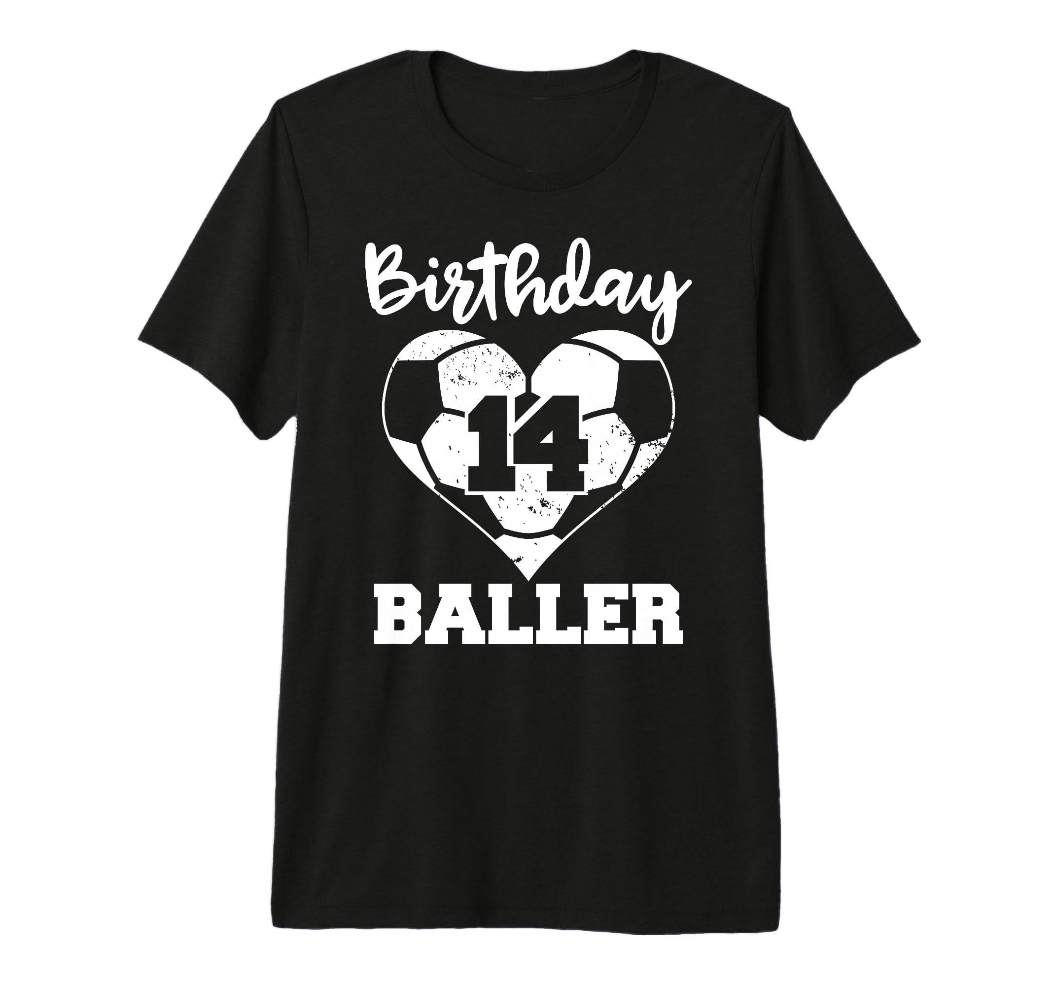 14Th Birthday Baller Funny 14 Year T-Shirt - Aesthetic Graphic Men Women