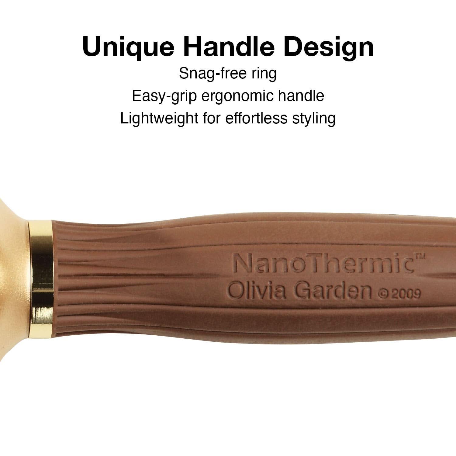 Olivia Garden NanoThermic Ceramic + Ion Square Shaper Thermal NT-S40 (1 1/2")