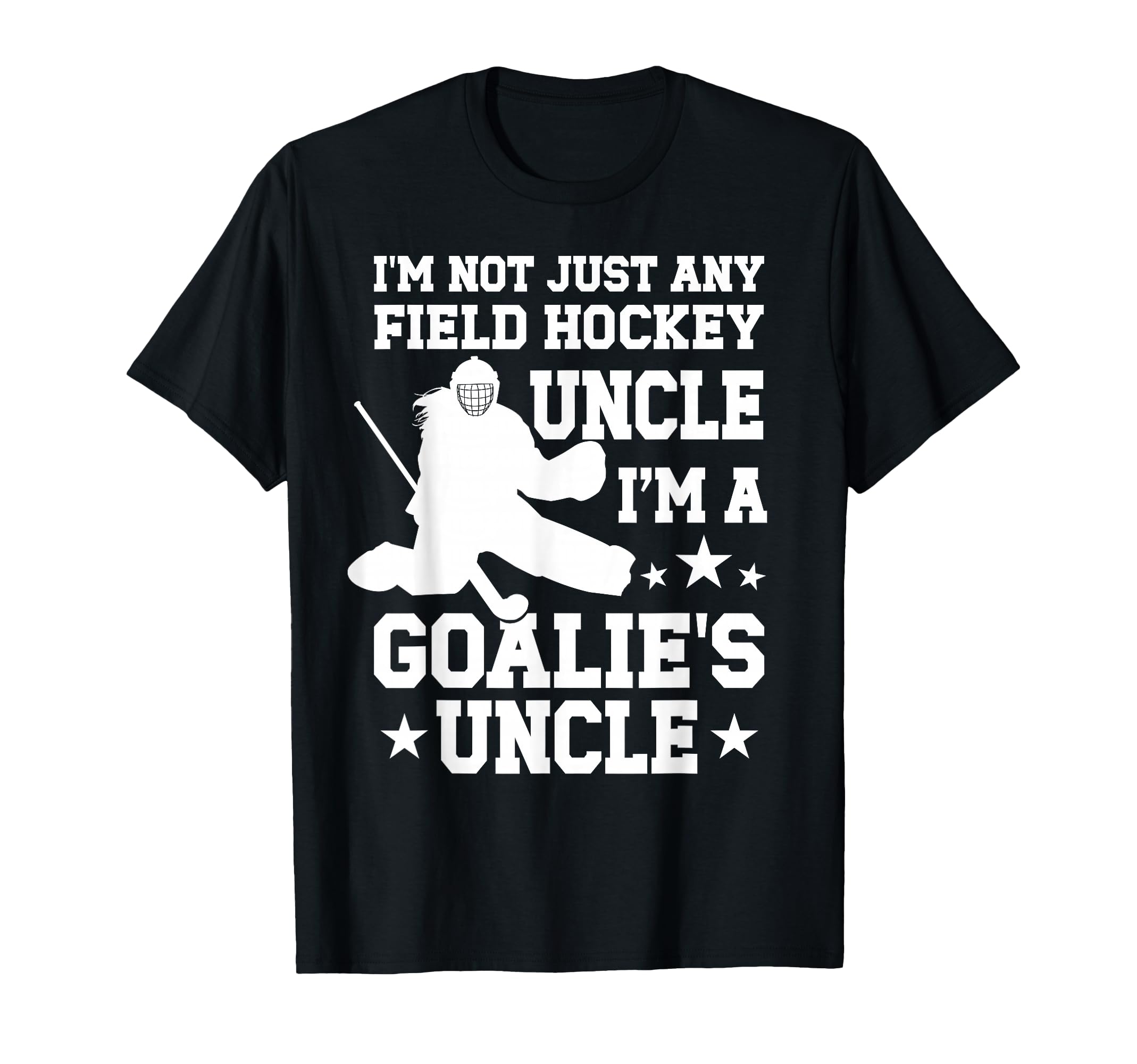 Field Hockey Goalie Uncle Field T-Shirt - Aesthetic Graphic Men Women