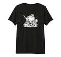 Mens Ice Hockey Goalie Dad Hockey T-Shirt - Casual Everyday Wear Men Women
