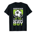 Godfather Birthday Soccer Player Bday T-Shirt - Custom Art Print Men Women