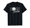 Senior 2025 Volleyball Mom High T-Shirt - Fun Novelty Design for Adults