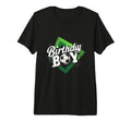 Birthday Soccer Tri Blend T-Shirt - Minimalist Print Men Women