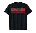 Virginia Soccer Tees Tanks Tops T-Shirt - Graphic Print Unisex