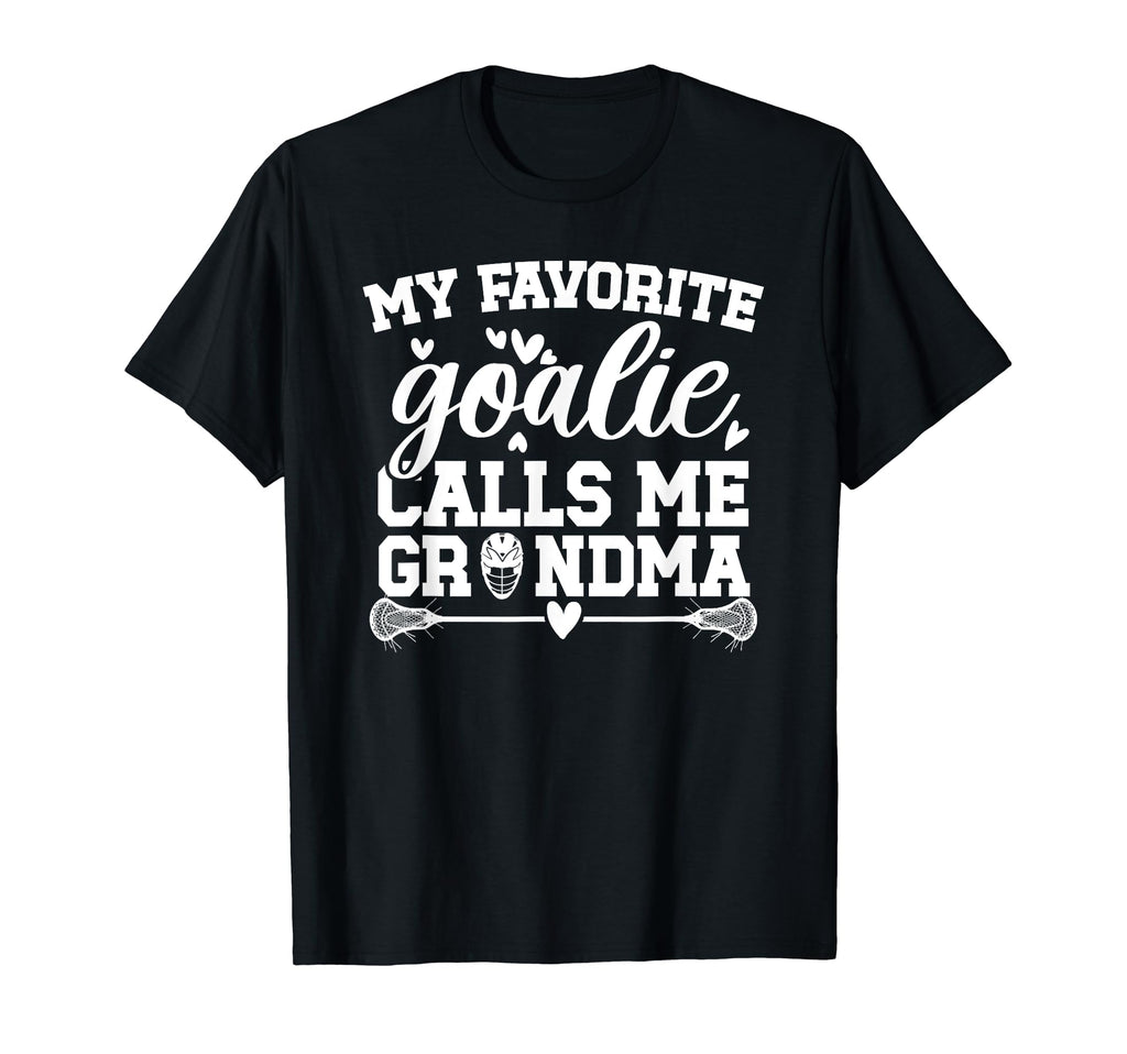 Proud Lacrosse Goalie Grandma Lacrosse T-Shirt - Custom Art Print Unisex
