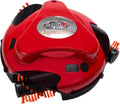 Grillbot Automatic Grill Cleaning Robot with Nylon Brushes, BBQ Grill Cleaner, Grill Brush, Grill Scraper, BBQ Accessories (Red Grillbot)