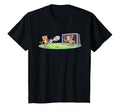Cheetah Kicks Ball Sloth Goalie T-Shirt - Novelty Apparel for Adults