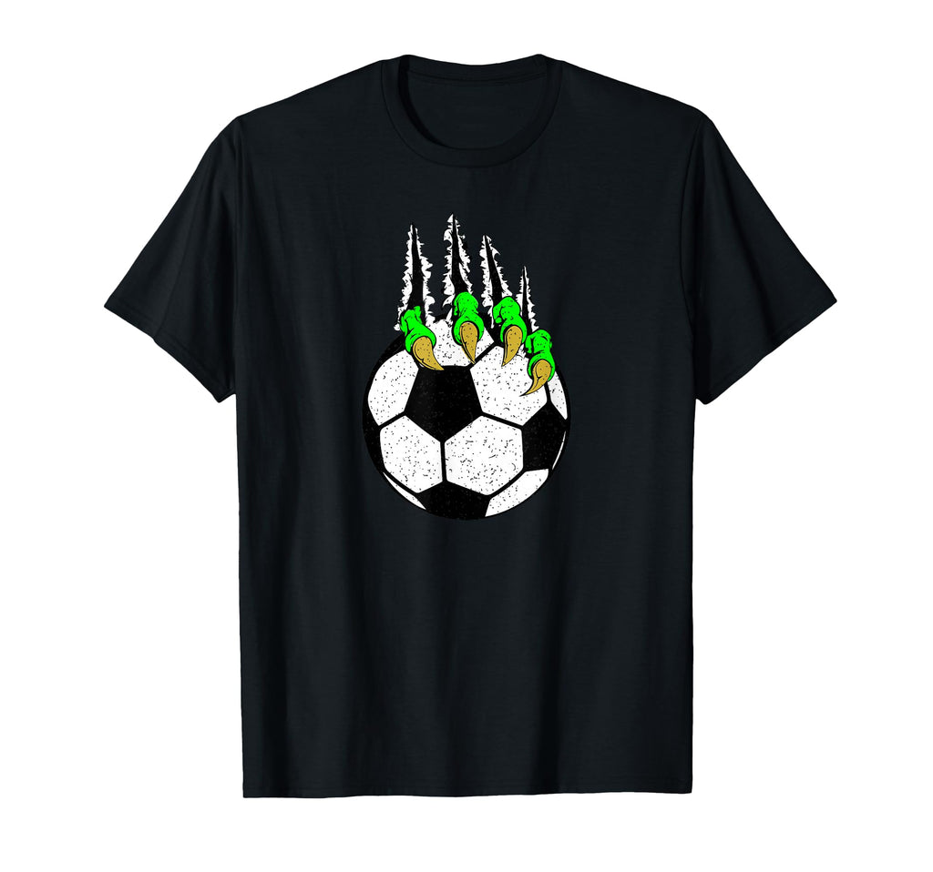 Soccer Dragon Claw T-Shirt - Trendy Graphic for Adults