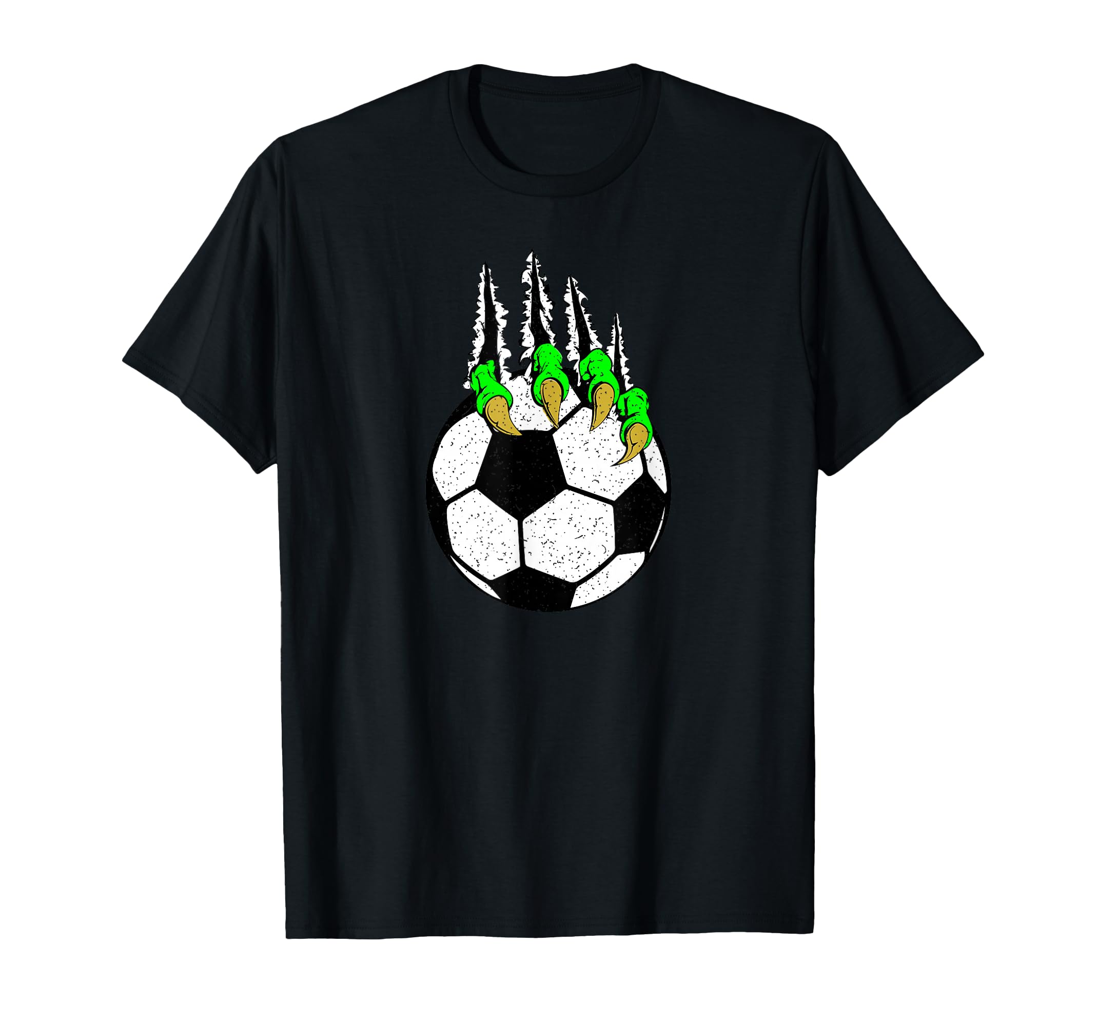 Soccer Dragon Claw T-Shirt - Trendy Graphic for Adults