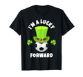 Soccer Forwards Im Lucky Forward T-Shirt - Casual Everyday Wear Men Women