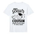 2027 Senior Soccer Cousin Proud Family T-Shirt - Graphic Print for Adults