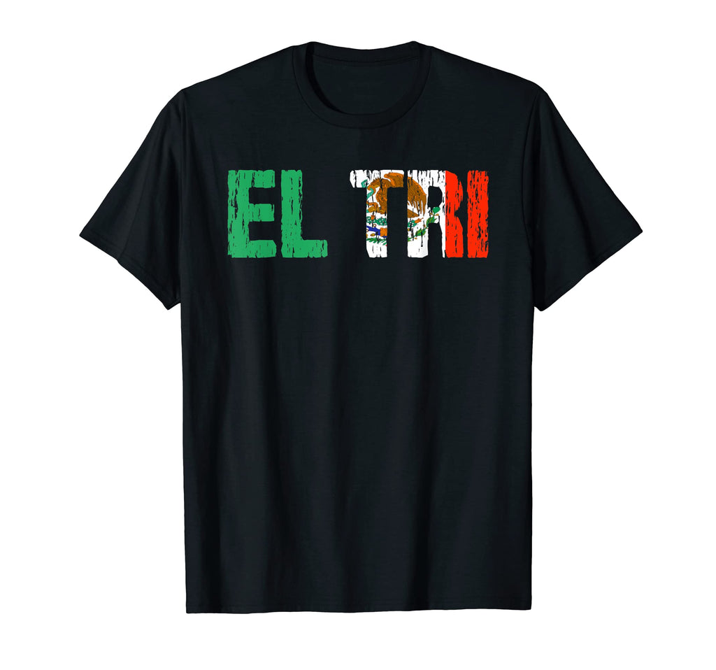 El Tri Mexico Soccer Fan Futbol T-Shirt - Aesthetic Graphic for Adults