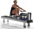 M1 Rowing Machine with S4 BLE Monitor | USA Made Water Rower | Original Handcrafted Erg Row Machine for Home Use & Gym