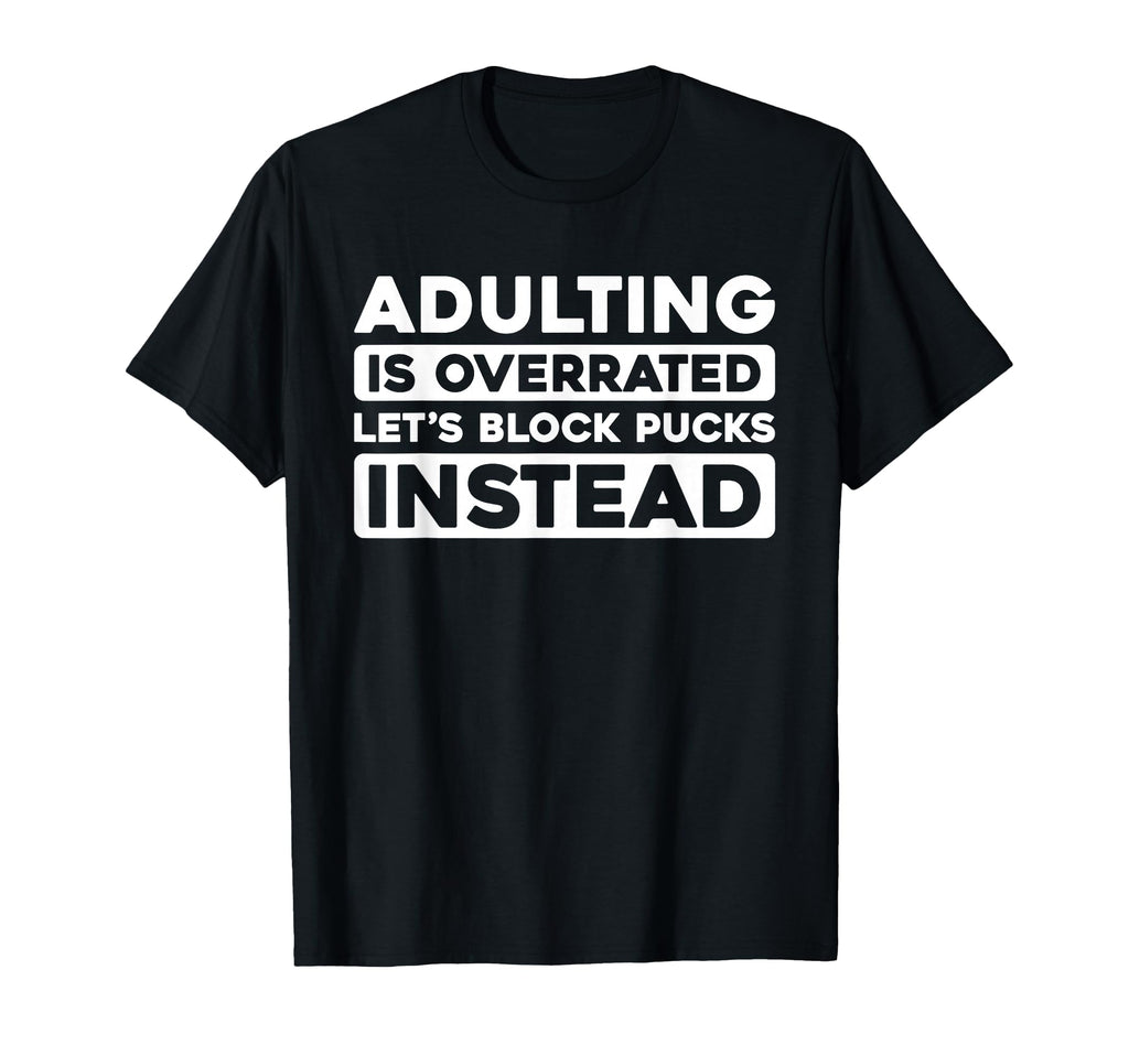 Hockey Goalkeeper Ice Hockey Goalie T-Shirt - Trendy Graphic for Adults