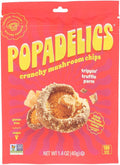 Popadelics - Mushroom Chips Truffle Parmesan, 1.4 oz (Pack of 6) - Gluten-Free Snack