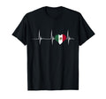 Mexico Heart Heartbeat Ekg Pulse T-Shirt - Custom Art Print for Adults