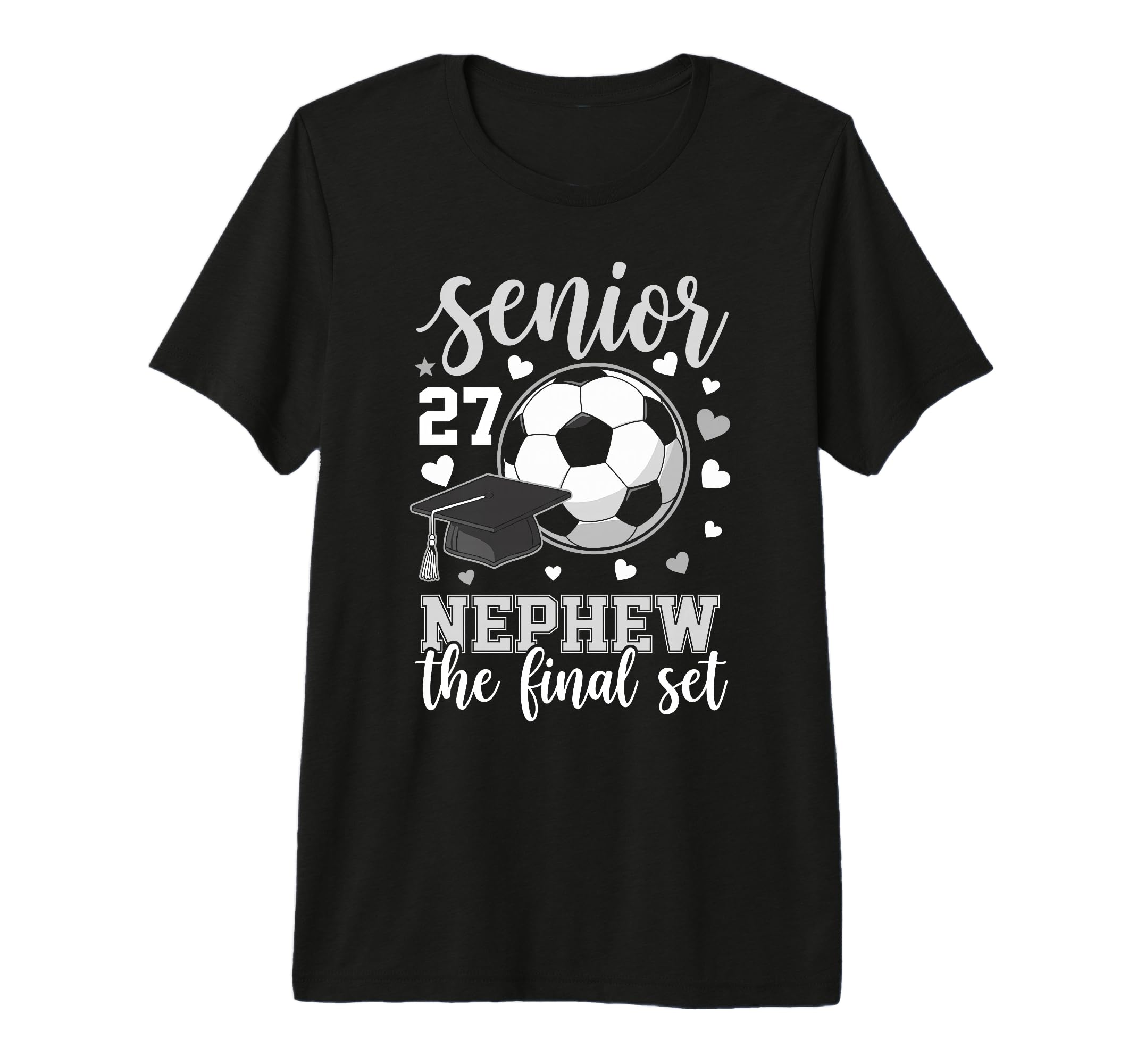 Soccer Senior 2027 Nephew Final Set T-Shirt - Trendy Graphic Men Women
