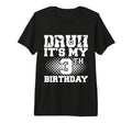Bruh Its My 3Th Birthday Soccer 3 T-Shirt - Minimalist Print Men Women