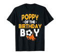 Poppy Birthday Soccer Ball Team Bday T-Shirt - Novelty Apparel Unisex
